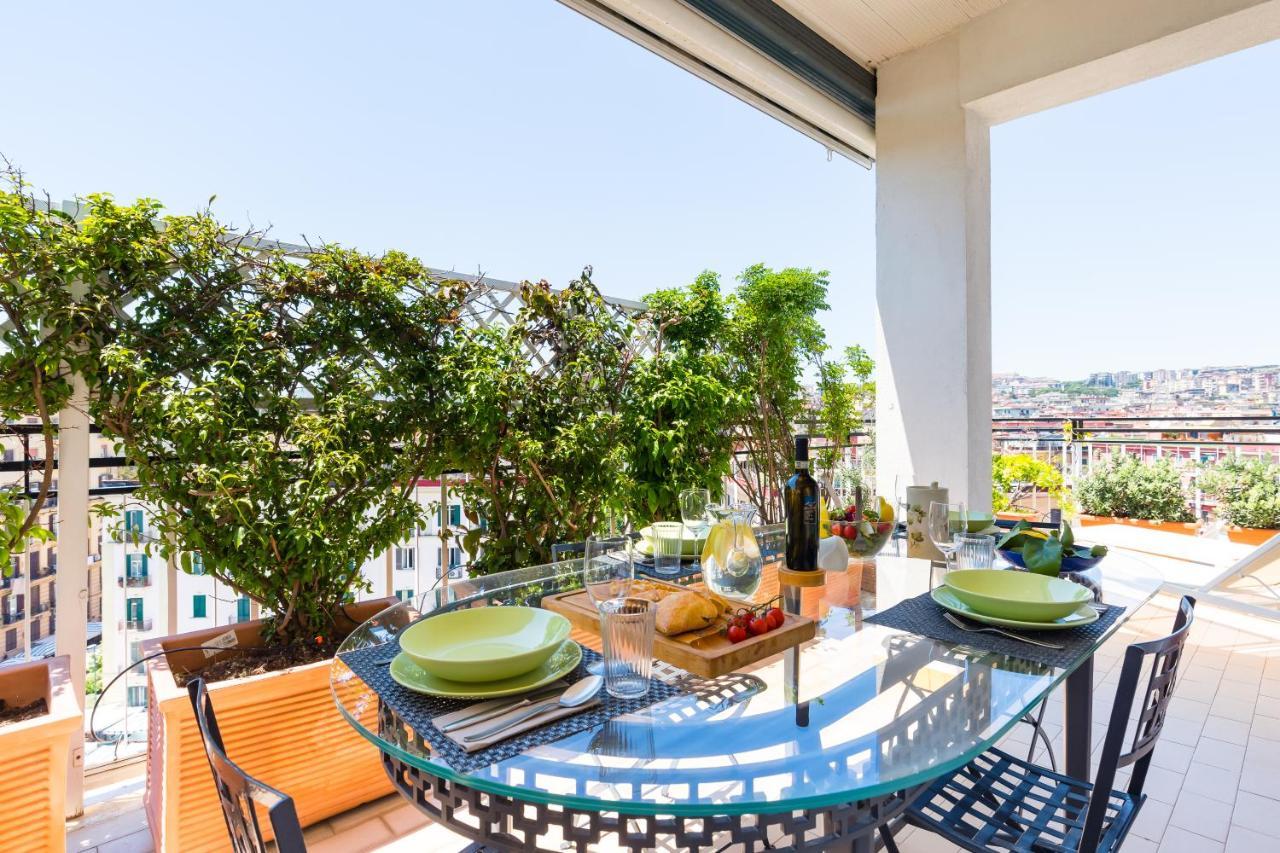 N'Attic A Vomero Penthouse Terrace By Napoliapartments Exterior foto
